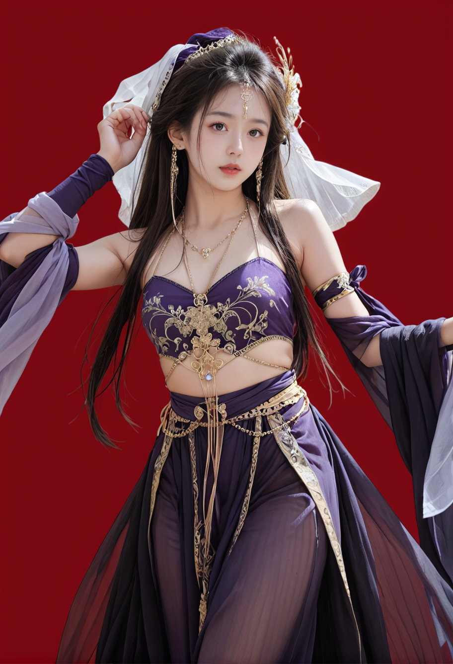 29450-463375524-red background,1girl,solo,hair ornament,,ruanyi0757,detached sleeves,jewelry,purple dress,see-through,shawl,veil,_lora_0757 Exot.png